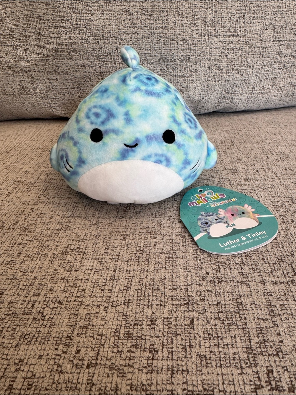 5 “ Squishmallows Luther & Tinley Flipamallow